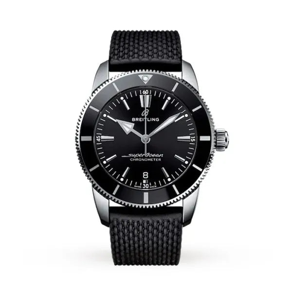 Breitling Superocean Heritage Men Automatic Black Rubber Watch AB2030121B1S1