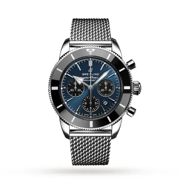 Breitling Superocean Heritage Men Automatic Blue Stainless Steel Watch AB0162121C1A1