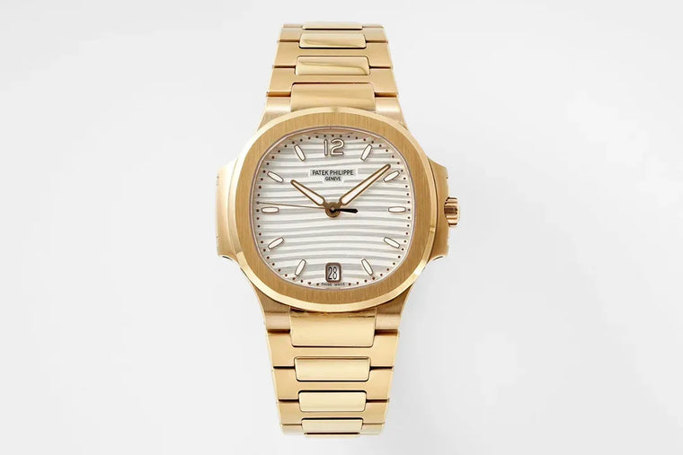 Patek Philippe Gold Nautilus Ladies Watch