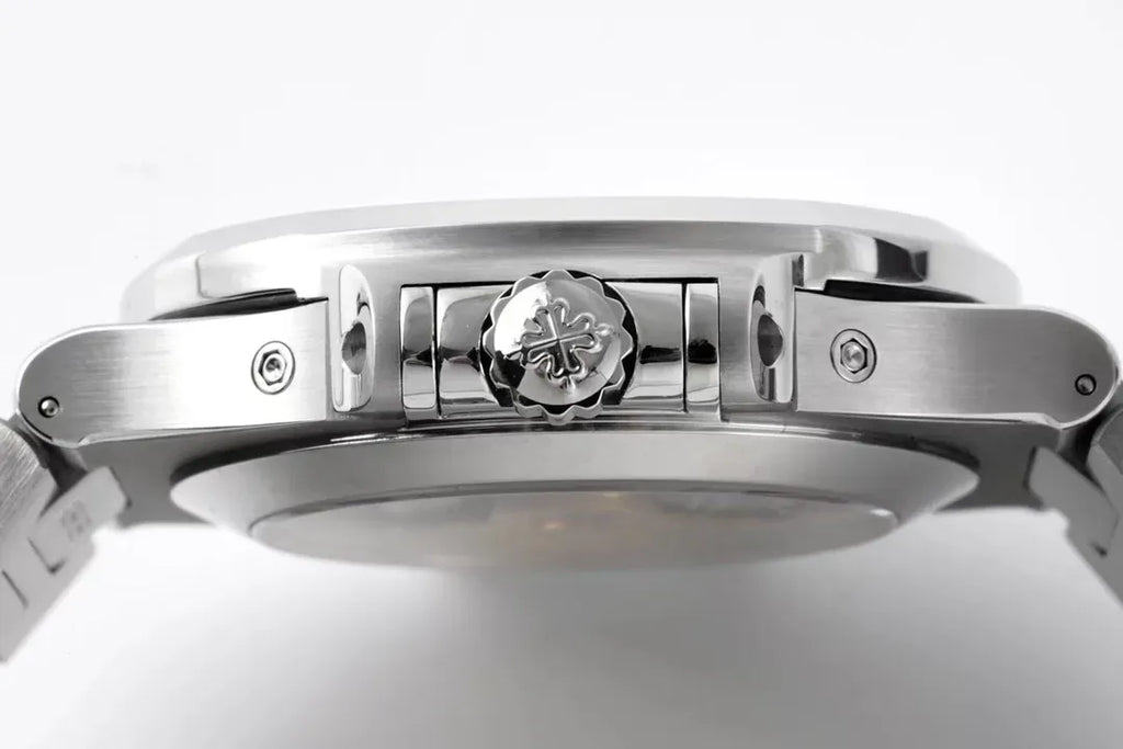 Patek Philippe Nautilus Silver Annual Calendar
