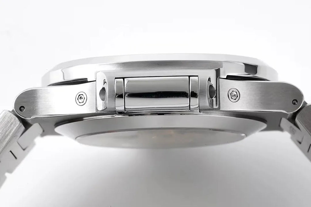 Patek Philippe Nautilus Silver Annual Calendar